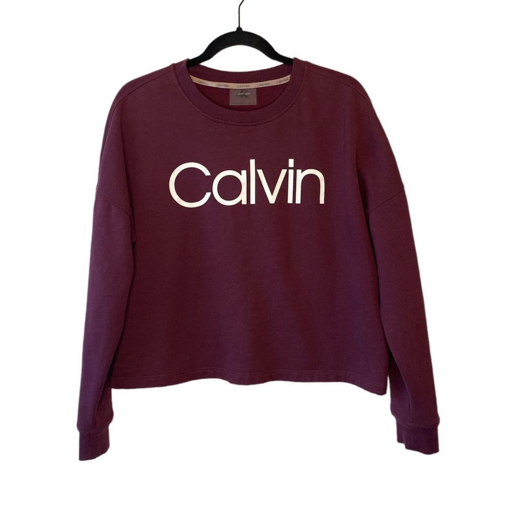 Performance Logo Mock Neck Cropped Sweatshirt - image 2